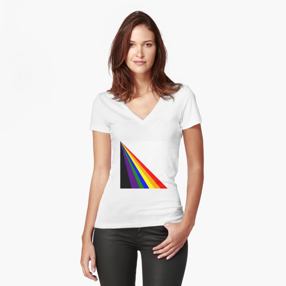 Item preview, Fitted V-Neck T-Shirt designed and sold by zedpower.