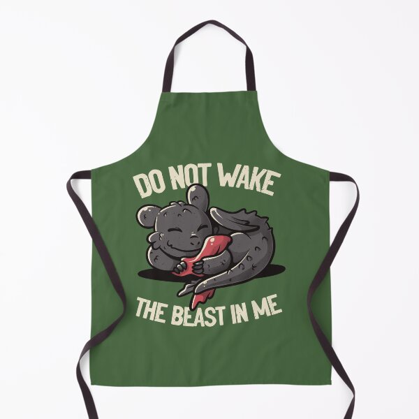 Item preview, Do Not Wake The Beast Cute Lazy Dragon Gift designed and sold by EduEly.