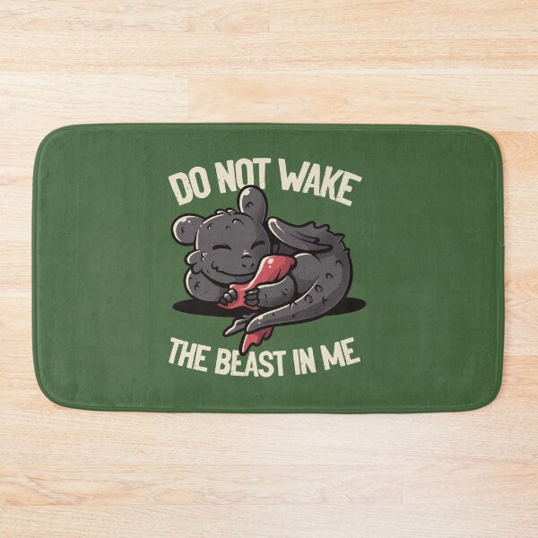 Item preview, Do Not Wake The Beast Cute Lazy Dragon Gift designed and sold by EduEly.