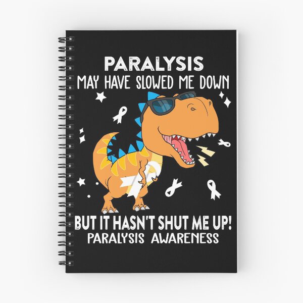 Item preview, Paralysis Awareness Dinosaur Lover Paralysis Warrior Gift designed and sold by Sabfit.