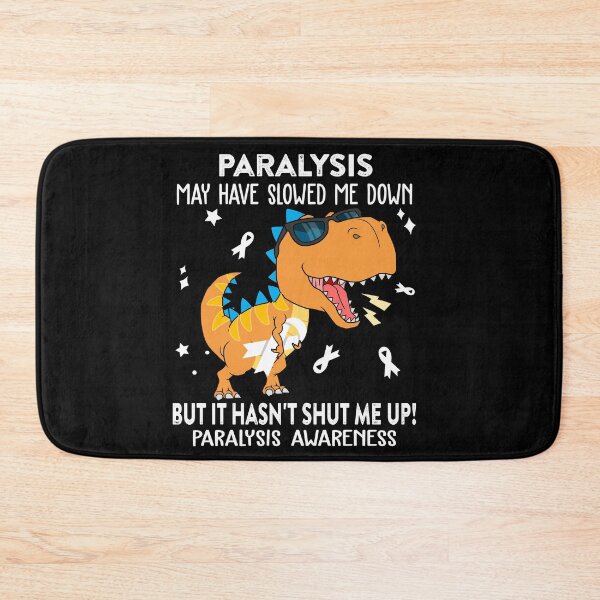 Item preview, Paralysis Awareness Dinosaur Lover Paralysis Warrior Gift designed and sold by Sabfit.