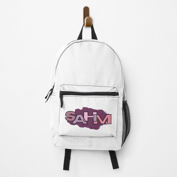 Item preview, Stay At Home Mom SAHM Offset Letters (Black Outline Design) designed and sold by modernfamgear.