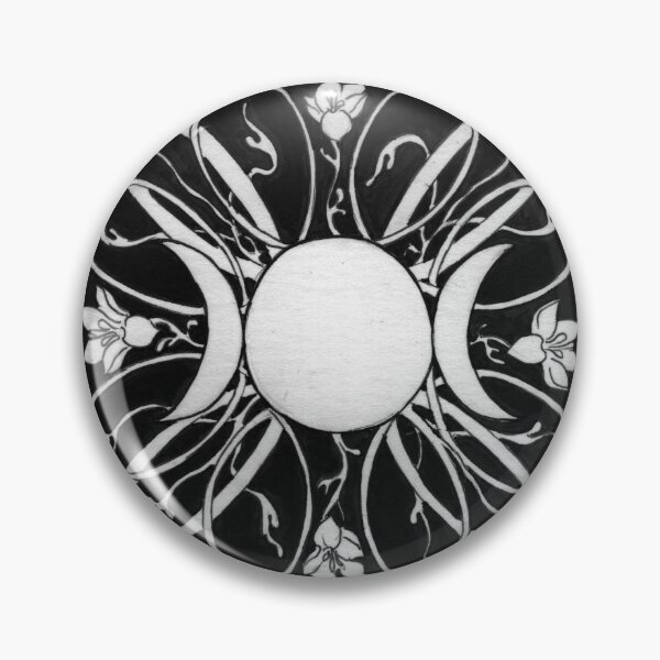 Item preview, Three Faced Moon Goddess Hecate Art designed and sold by paintingbetween.