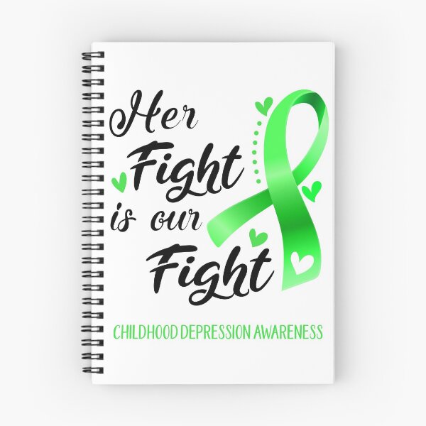Item preview, Her Fight Is Our Fight Childhood Depression Awareness designed and sold by hvoid41.