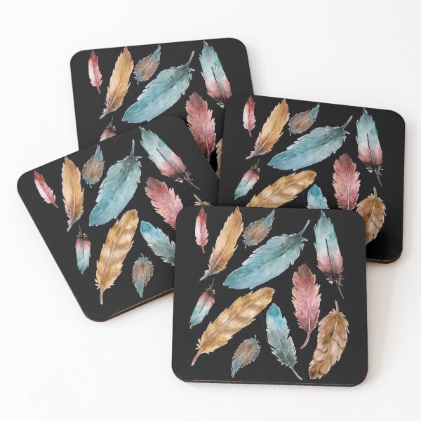 Item preview, Feathers pattern designed and sold by avocadissimo.
