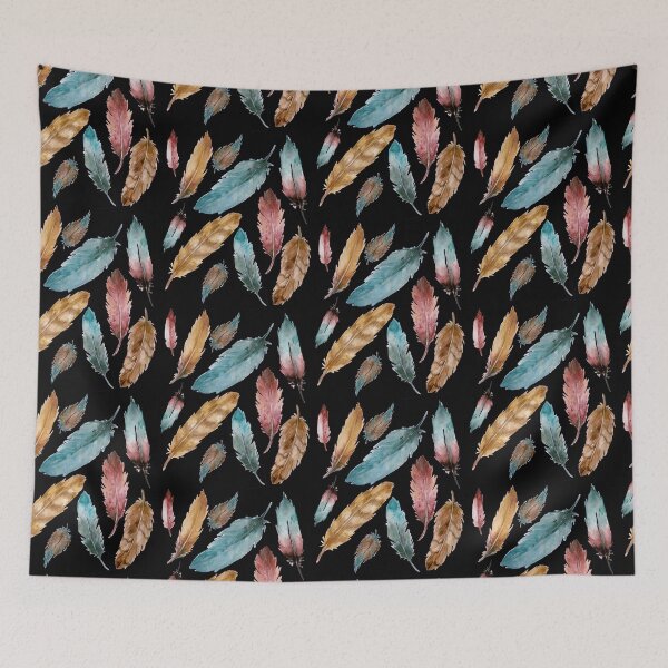 Item preview, Feathers pattern designed and sold by avocadissimo.