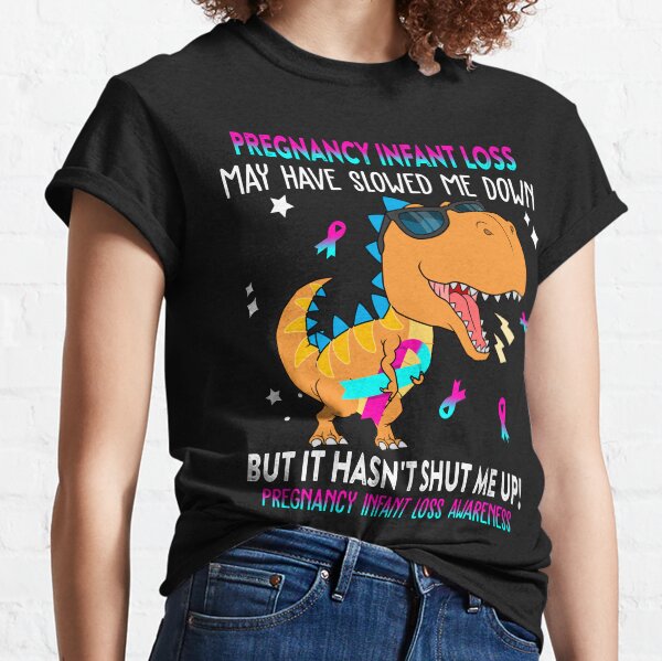 Item preview, Pregnancy Infant Loss Awareness Dinosaur Lover Pregnancy Infant Loss Warrior Gift designed and sold by Sabfit.