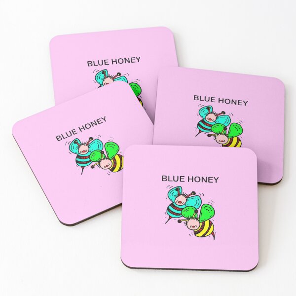 Item preview, Blue Honey-Bees designed and sold by Jozef Bloks.