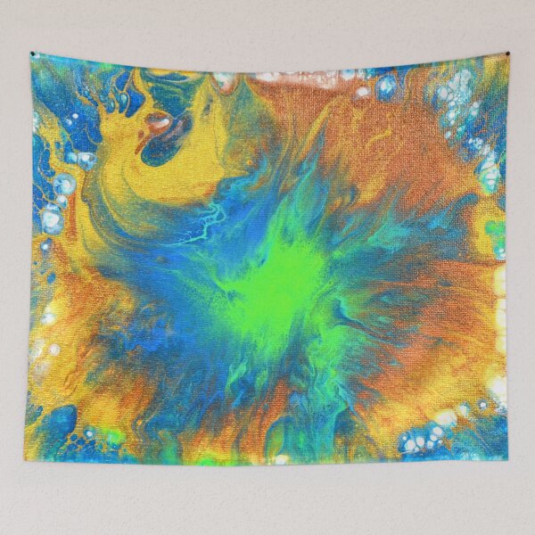 Item preview, Bog Bubble Splash - Blue Tornado designed and sold by Alisha Christopher.