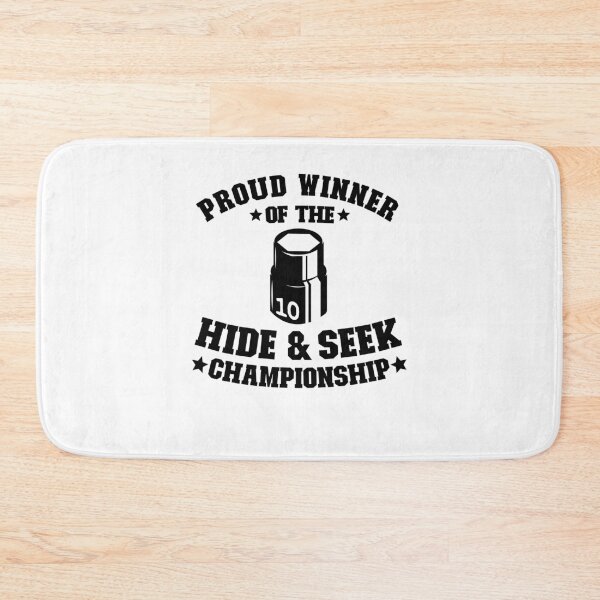 Item preview, Proud Winner Of The Hide & Seek Championship Funny Mechanic designed and sold by Stronzi.
