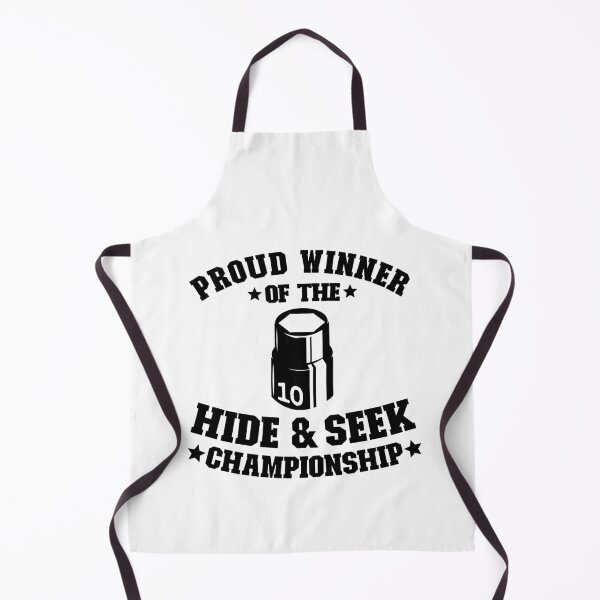 Item preview, Proud Winner Of The Hide & Seek Championship Funny Mechanic designed and sold by Stronzi.