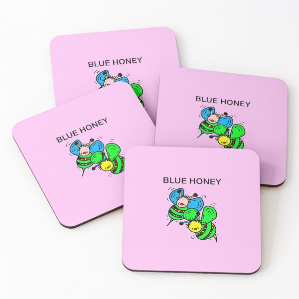 Item preview, Blue Honey-Bees designed and sold by Jozef Bloks.