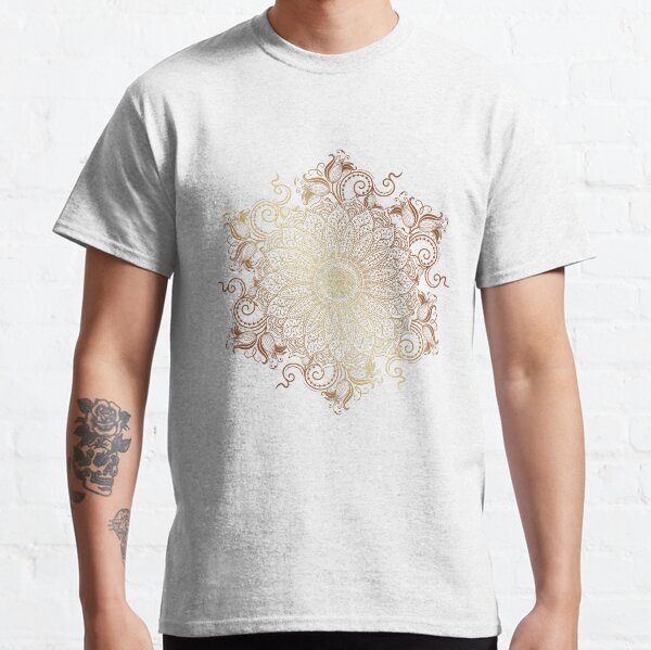Golden Mandala Classic T-Shirt