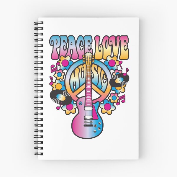 Item preview, Peace, Love and Music designed and sold by Lisann.