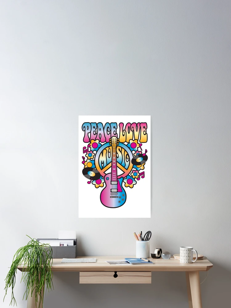 Love Peace Music Stock Illustrations – 3,806 Love Peace
