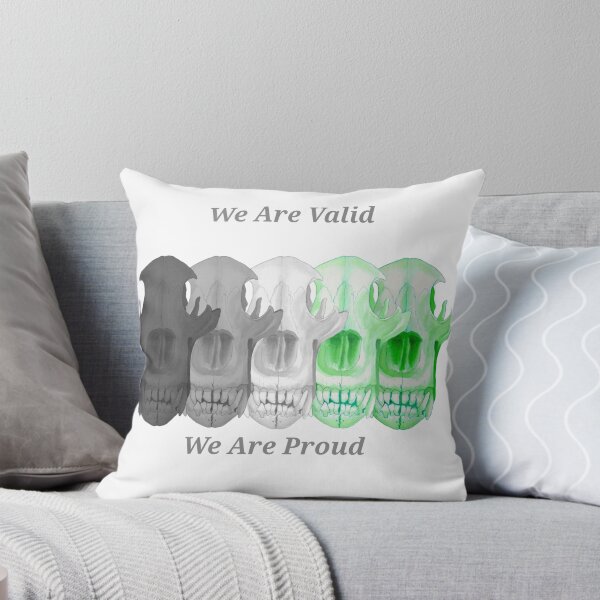 Item preview, Aro Pride Skull designed and sold by AceQuinnsane.