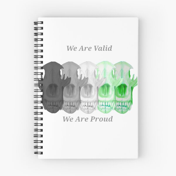 Item preview, Aro Pride Skull designed and sold by AceQuinnsane.