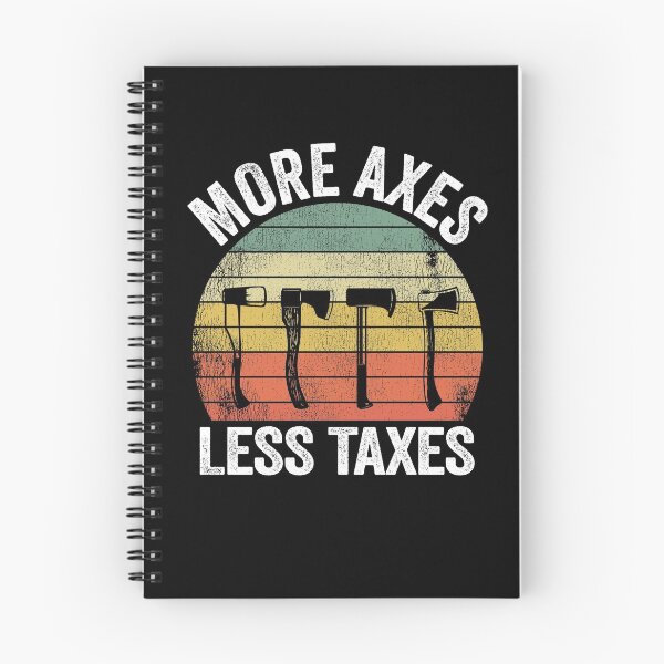 Item preview,  More Axes Less Taxes Axe Throwing Gift Funny designed and sold by Stronzi.