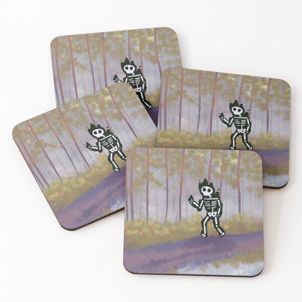 Item preview, Skeleton on a Walk designed and sold by Sticks-Figures.