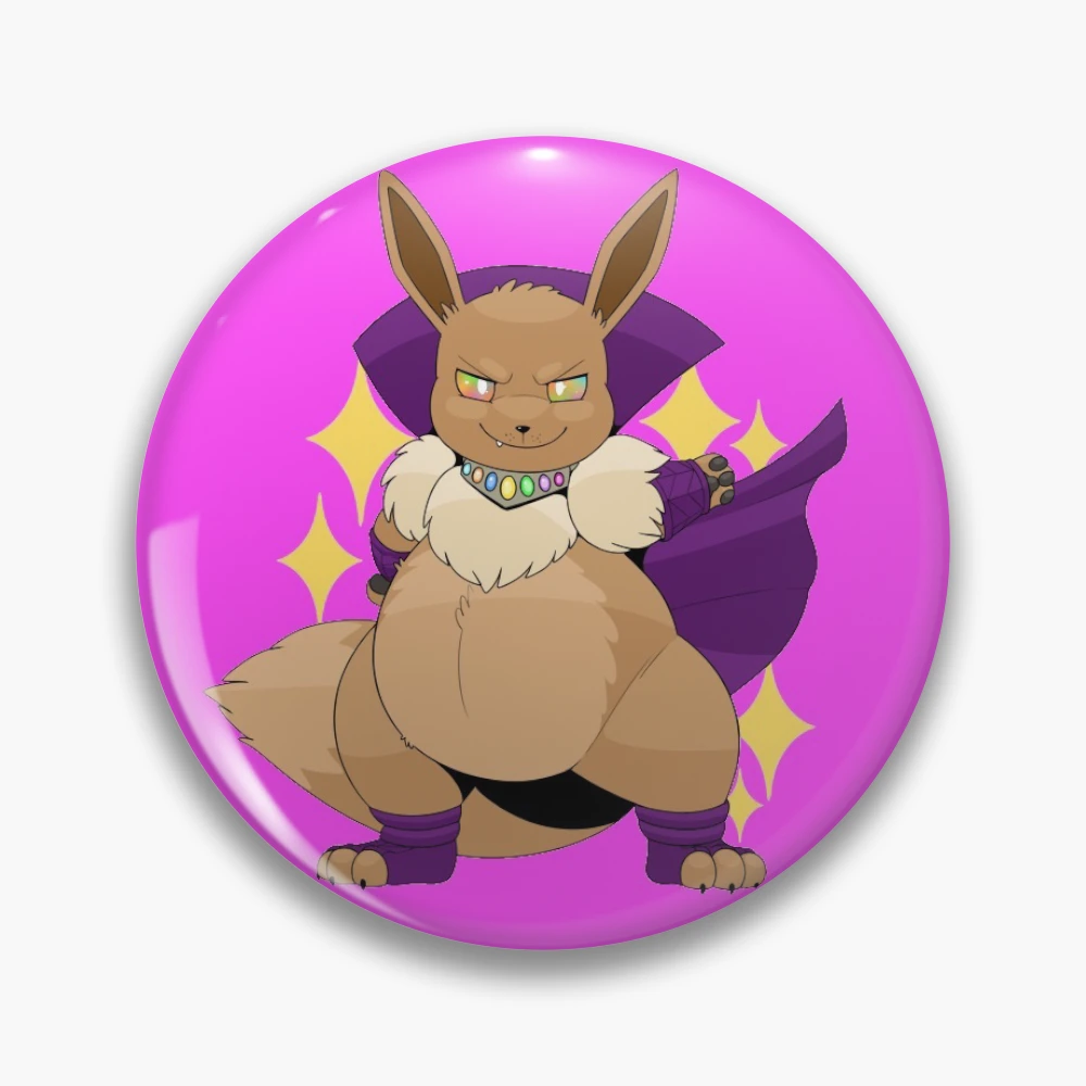 Pokémon Giant Pins: Gigantamax Eevee Oversize Pin