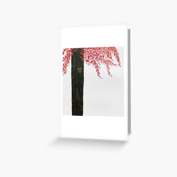 For The Love Of Trees by Rochelle McConnachie Greeting Card