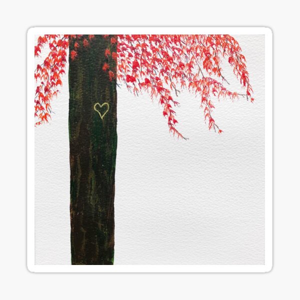 For The Love Of Trees by Rochelle McConnachie Sticker