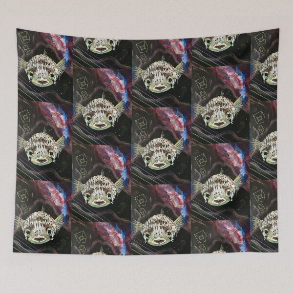 Item preview, Galactic Puffer designed and sold by Kyra C. Kalageorgi.