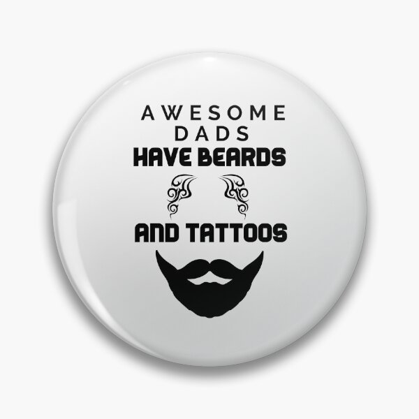 Item preview, Awesome Dads Have Beards and Tattoos designed and sold by aliaiffa.