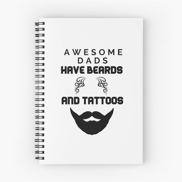 Item preview, Awesome Dads Have Beards and Tattoos designed and sold by aliaiffa.
