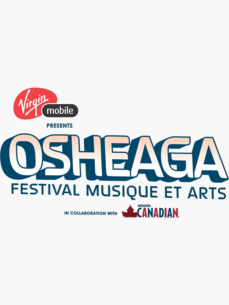 "Osheaga Festival 2016" Sticker by ujangramli | Redbubble
