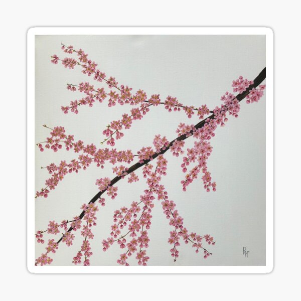 Cherry Blossom by RochelleMc Sticker