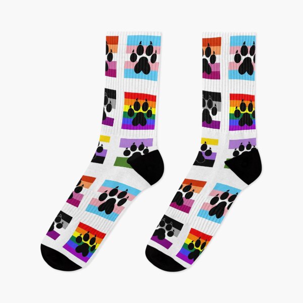 Aperçu de l'œuvre FIERTÉ LGBTQ + PAW créée et vendue par BatsyWatsy.