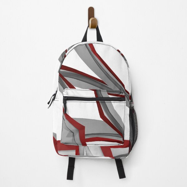 Item preview, red and gray Throw Pillow designed and sold by Ferit Kurt.