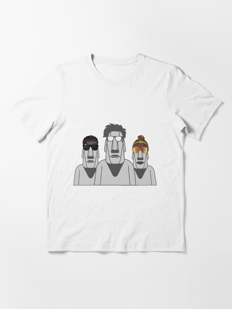 Moai Rock Meme Essential T-Shirt for Sale by azerbera