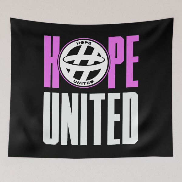 Item preview, HOPE UNITED - HOPE BEATS HATE - foot ball soccer  designed and sold by gook78.