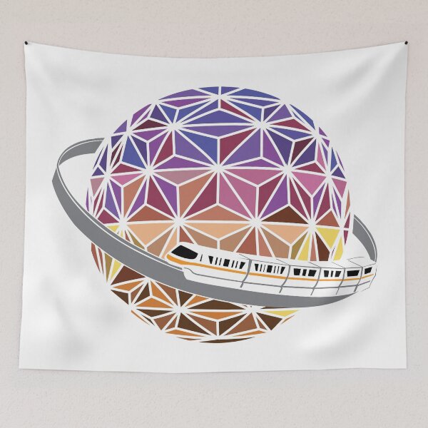 Item preview, Spaceship Saturn With Gold Monorail designed and sold by MedievalMagic.