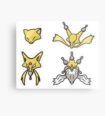 Abra's Evolution Metal Print