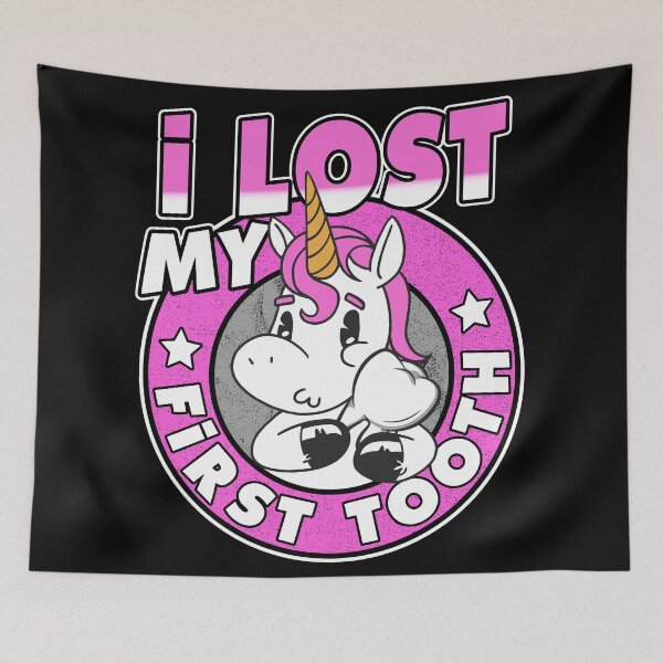 Item preview, I Lost My First Tooth Tooth Fairy Cute Unicorn designed and sold by Stronzi.