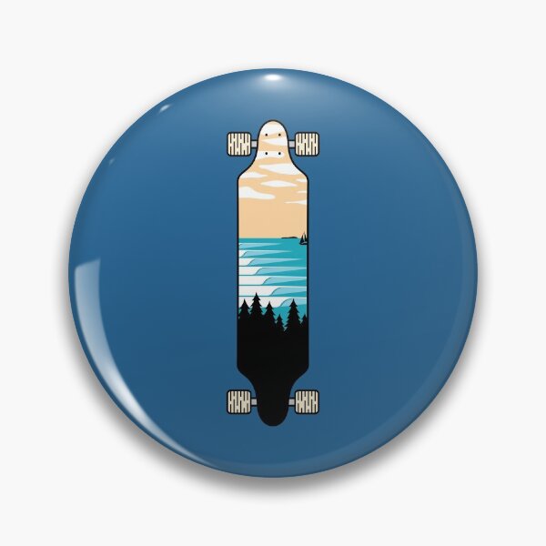 Item preview, Longboard Summer Pine designed and sold by Fangpunk.