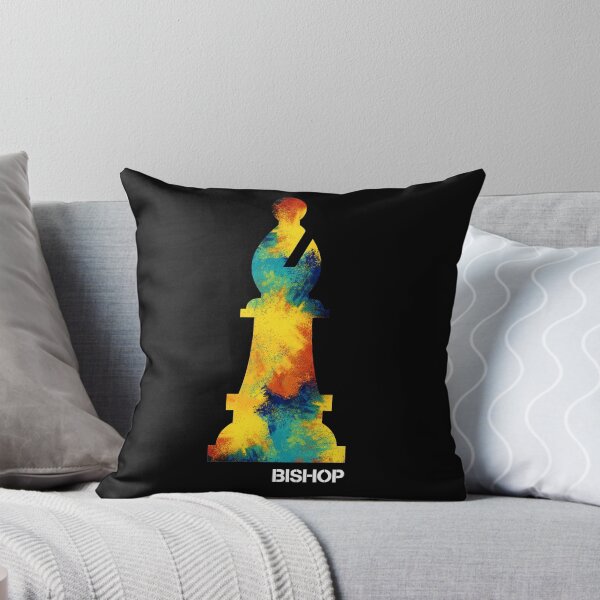 Item preview, Bishop Chess Piece Color Splash designed and sold by Koi-Art.