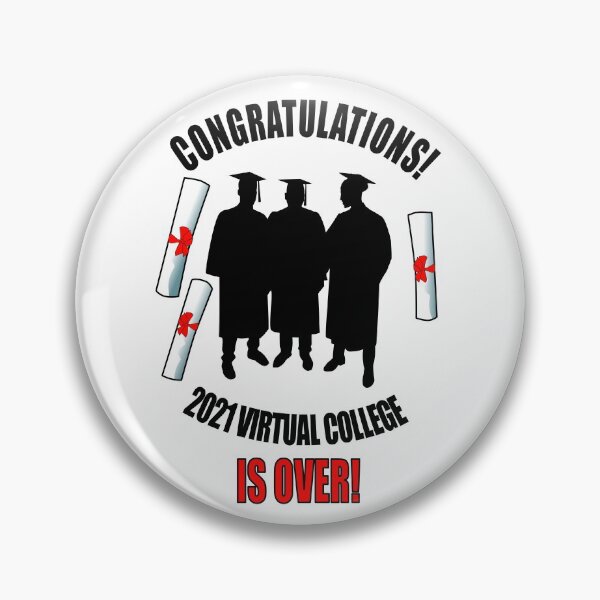 Item preview, Congratulation! 2021 Virtual College is Over! designed and sold by TJHstudio.