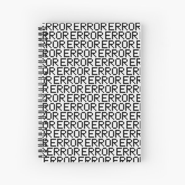 ERRORERRORERROR Spiral Notebook