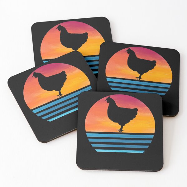 Item preview, funny chicken lover vintage silhouette gifts designed and sold by alaechamlal.
