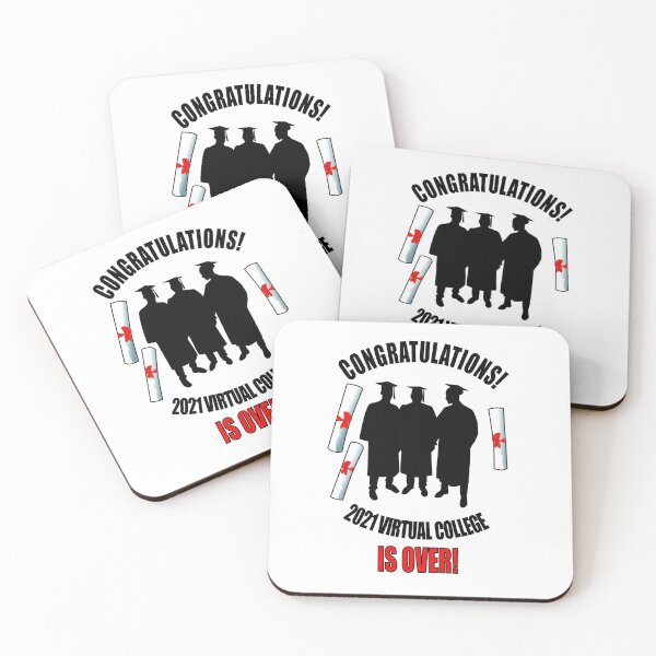 Item preview, Congratulation! 2021 Virtual College is Over! designed and sold by TJHstudio.