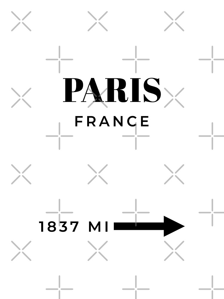 Paris Print Paris Wall Art Skyline Paris Poster Fashion Poster Black And White Wall Art Decor