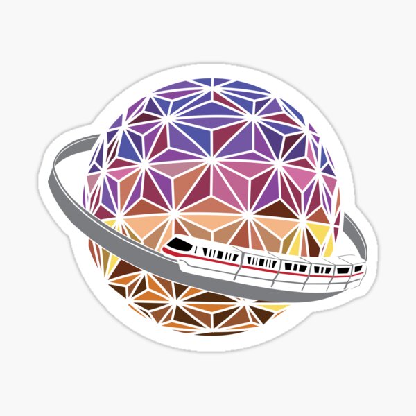 Item preview, Spaceship Saturn With Red Monorail designed and sold by MedievalMagic.