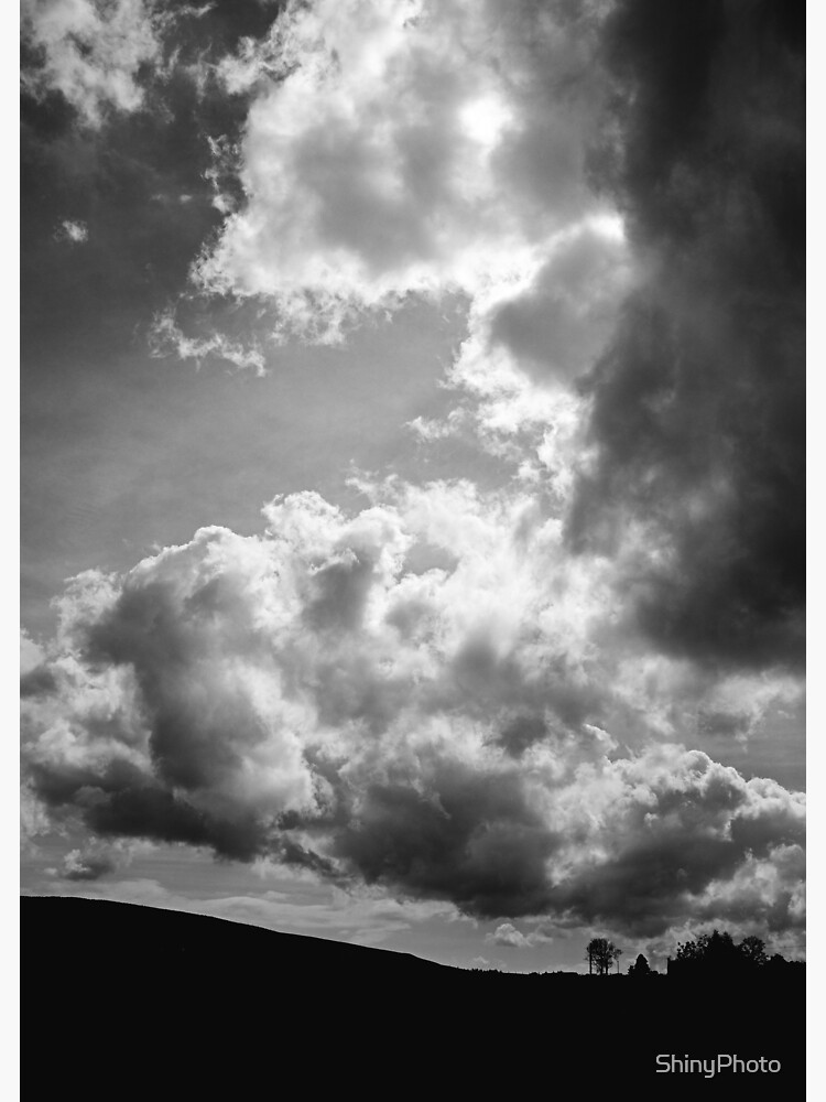 Thumbnail 7 of 7, Framed Art Print, Contrasty Clouds designed and sold by ShinyPhoto.