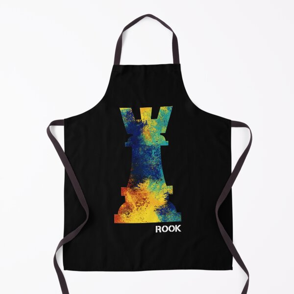 Item preview, Rook Chess Piece Color Splash designed and sold by Koi-Art.