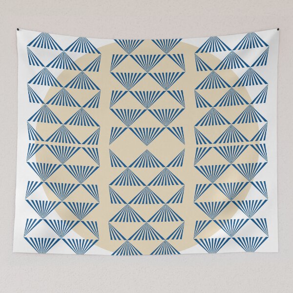 Item preview, Bauhaus - Retro / Art Deco architecture discipline from Berlin, Germany - Available in posters, etc - Blue Beige designed and sold by crazycollective.