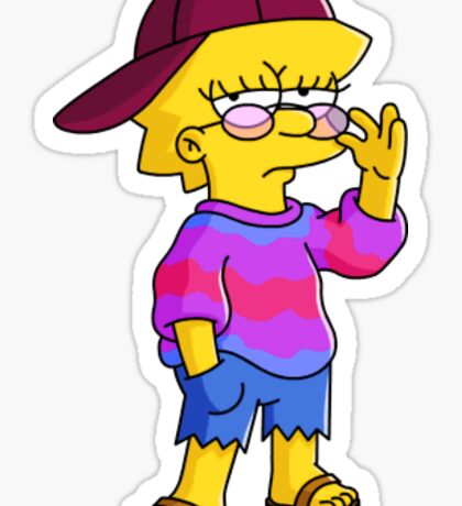 Lisa Simpson: Stickers | Redbubble